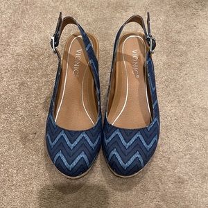 Vionic Aruba Carolina chevron wedges 7